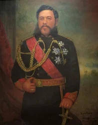 Retrato del Rey Kalakaua
